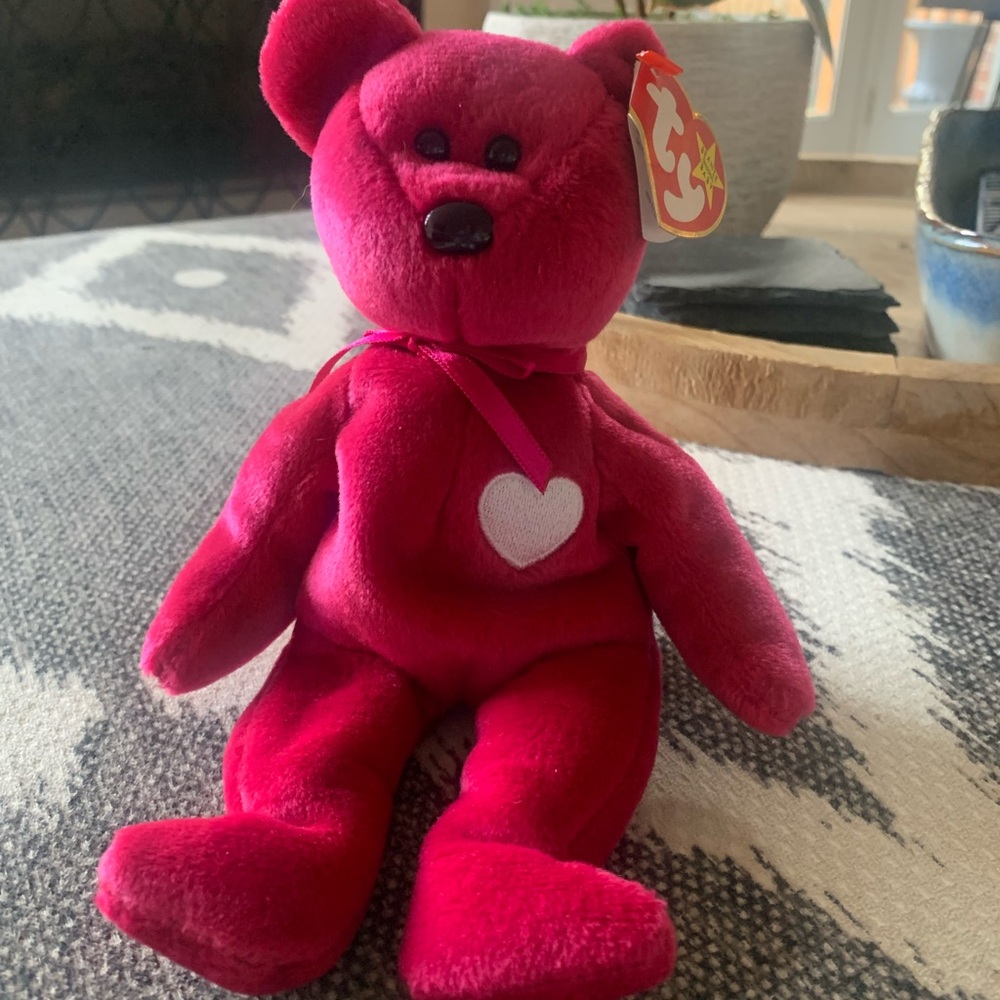 Ty Valentines Day “Valentina” Rare Beanie baby 1998